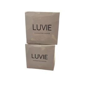 2x Luvie Glow Warm Cushion Cream Long-Lasting Brightening - All Skin Types Ivory